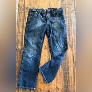 Wrangler Dark Blue Bootcut Jeans